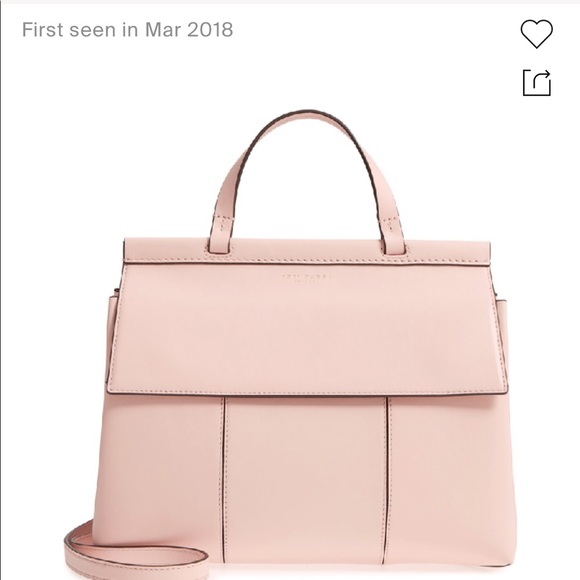 GUC Tory Burch Block T Leather Top Handle Satchel - Picture 8 of 10